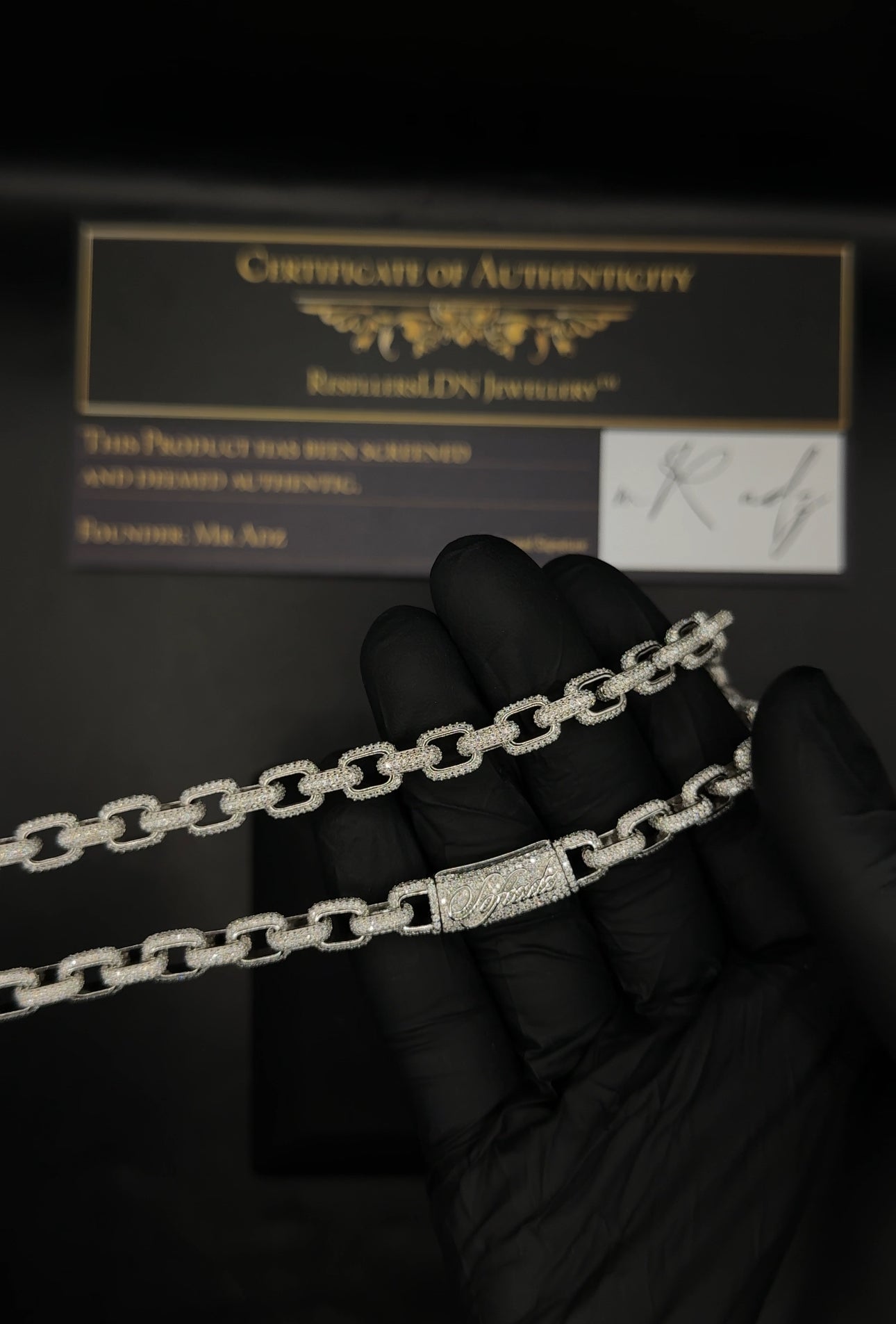 8MM Rolo Necklace (Passes The Diamond Tester)