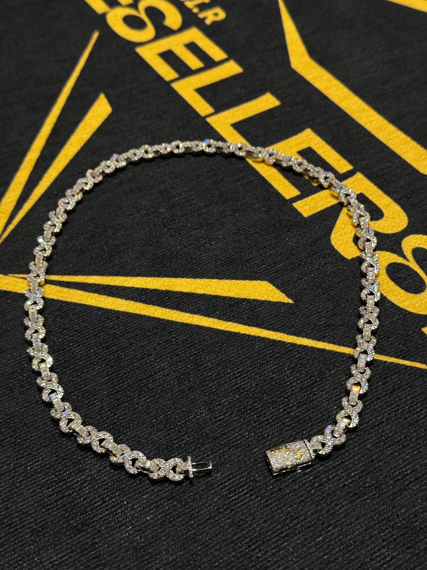 8MM Rolo Necklace (Passes The Diamond Tester)