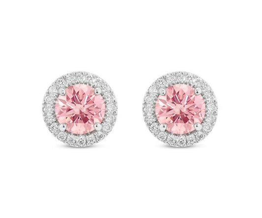 CUSTOM NAME DROP MOISSANITE EARRINGS (Passes The Diamond Tester)