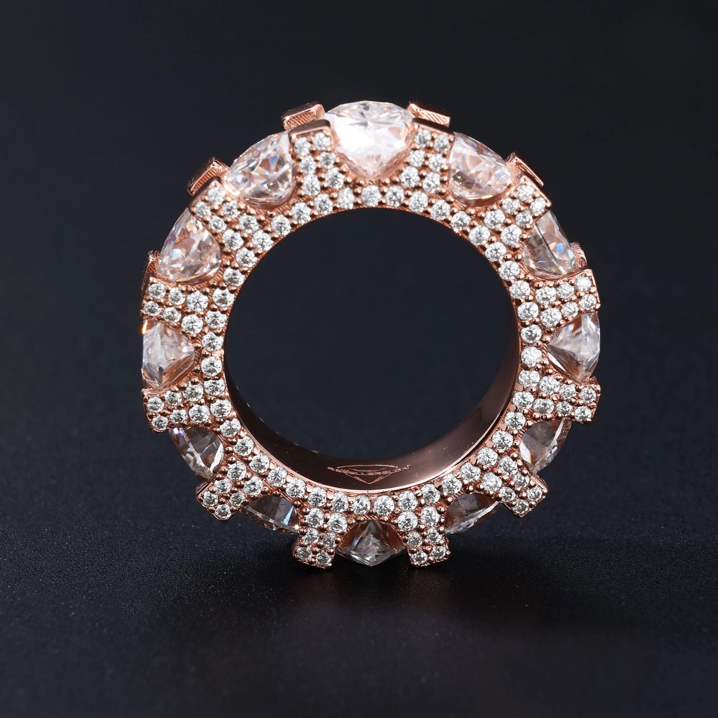 The Crown Ring (Passes The Diamond Tester)