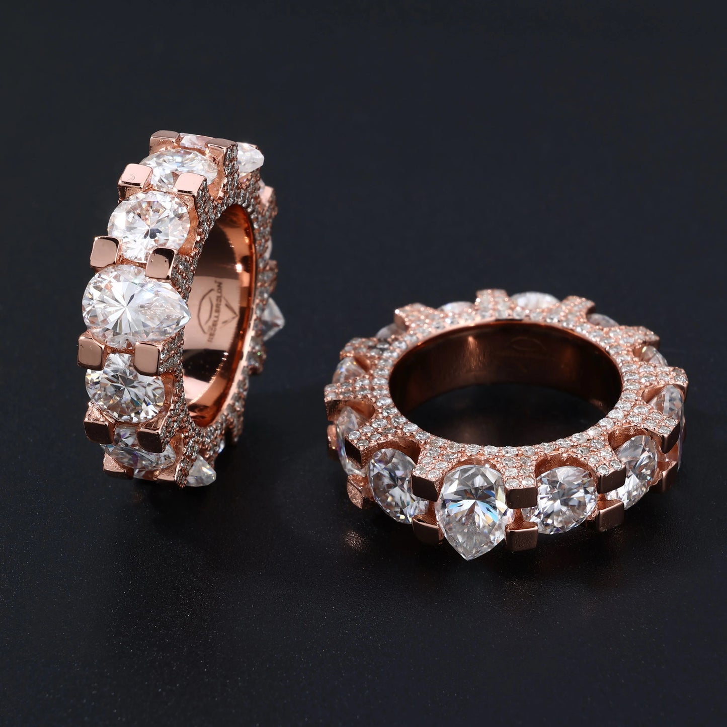 The Crown Ring (Passes The Diamond Tester)