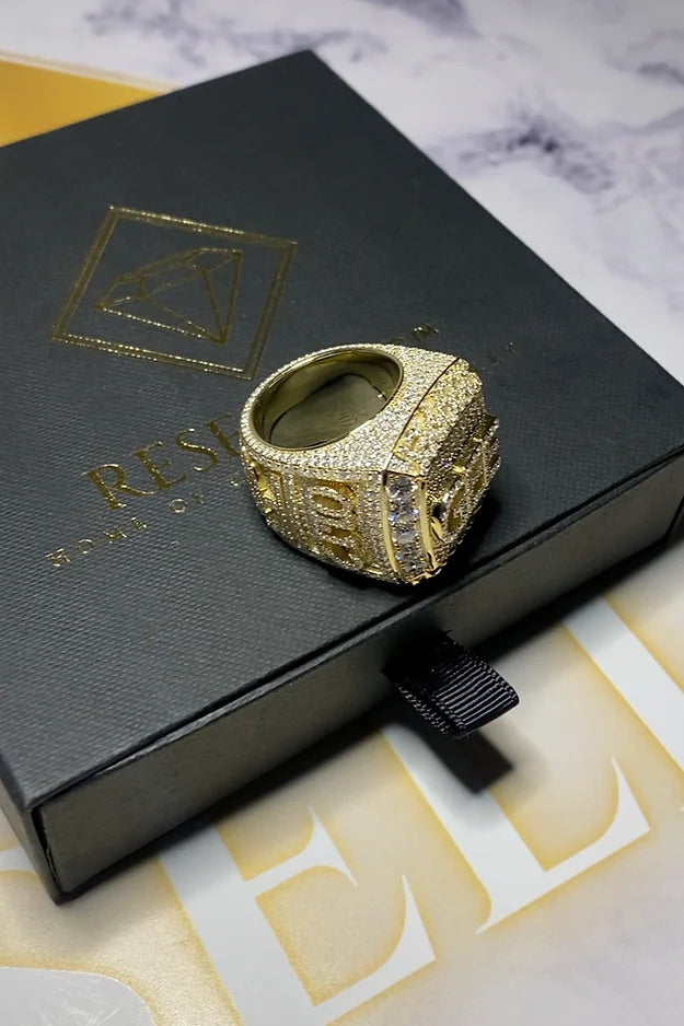 6 Way Customisable Championship Ring (Passes the Diamond Tester)